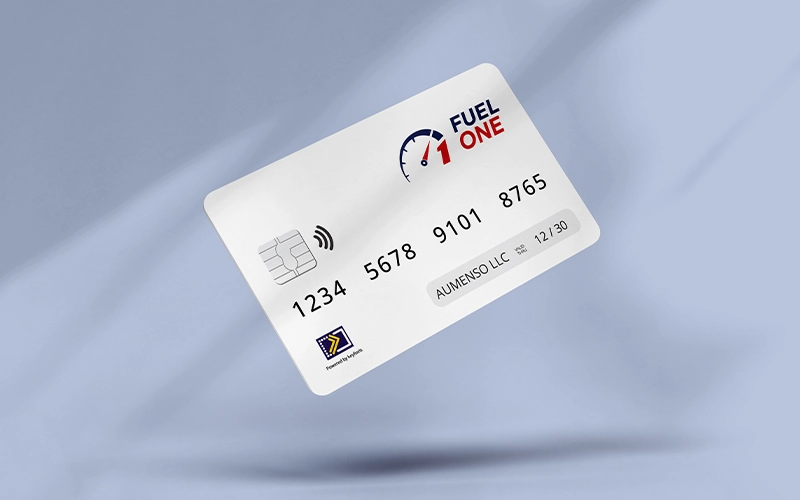 Fuel One card mockup